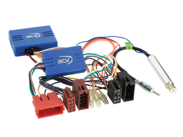 ACV 12-1321-51 | CAN-BUS Adapter Kit Audi ISO  ISO mit Antennenadapter